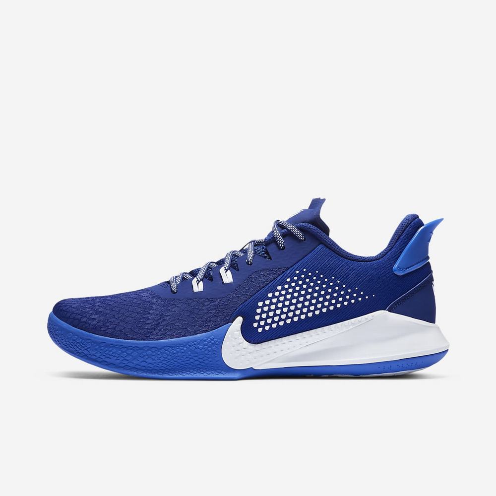 Chaussure De Basket Nike Mamba Fury (Team) Bleu 8196-527 Deep Royal Blue/Hyper Royal/White Femme | TUS-31184677